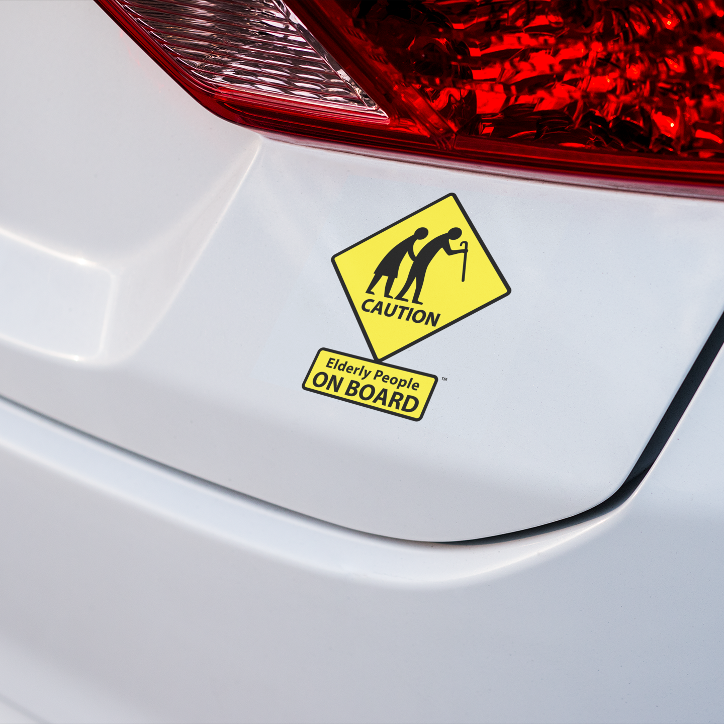 CAUTION: Elderly People DANCING Stickers